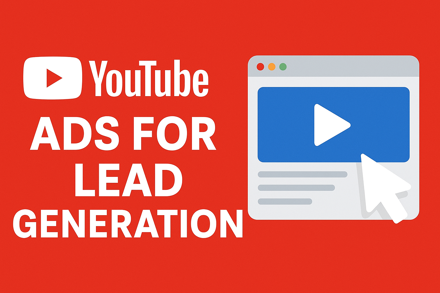 YouTube ads for lead generation