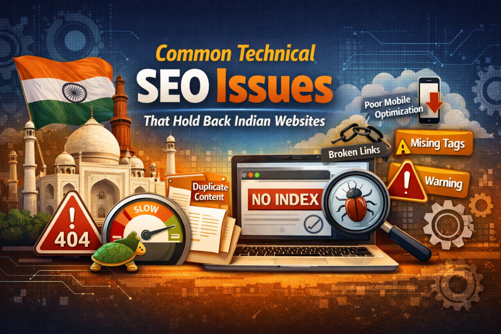 Common Technical SEO Issues That Hold Back Indian Websites