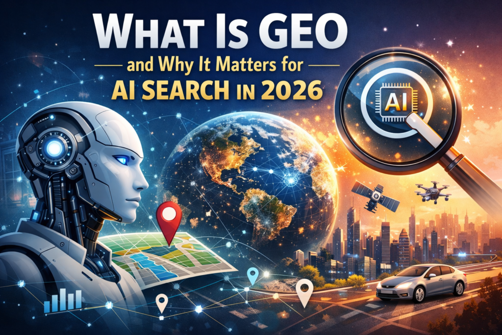 What Is GEO and Why It Matters for AI Search in 2026